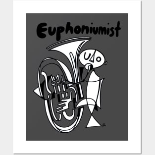 Euphoniumist (Male) by Pollux Posters and Art